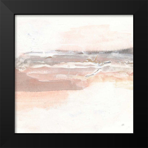 Secondary Abstractions I Black Modern Wood Framed Art Print by Paschke, Chris