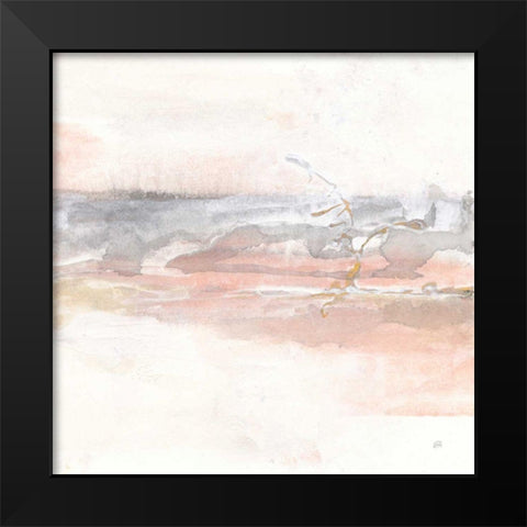 Secondary Abstractions II Black Modern Wood Framed Art Print by Paschke, Chris