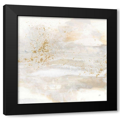 Winter Gold II Black Modern Wood Framed Art Print with Double Matting by Paschke, Chris