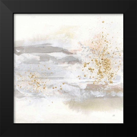Winter Gold III Black Modern Wood Framed Art Print by Paschke, Chris