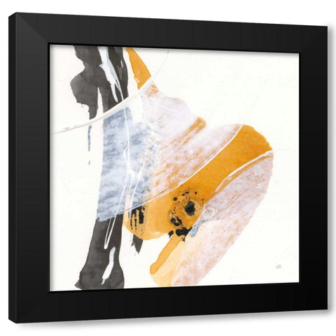 Resistance IV Black Modern Wood Framed Art Print with Double Matting by Paschke, Chris