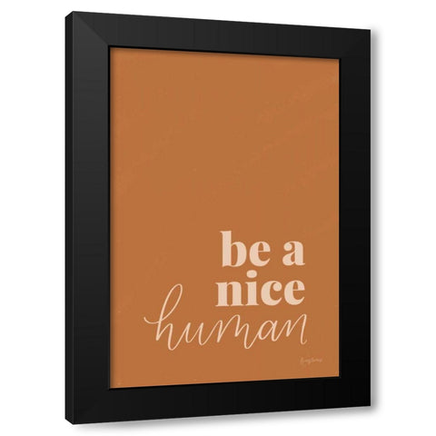 Retro Home II Black Modern Wood Framed Art Print by Thorns, Becky