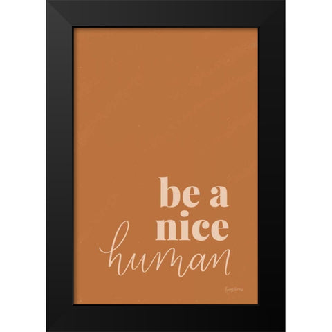 Retro Home II Black Modern Wood Framed Art Print by Thorns, Becky