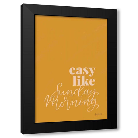 Retro Home III Black Modern Wood Framed Art Print by Thorns, Becky