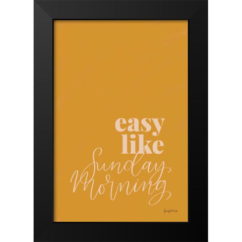 Retro Home III Black Modern Wood Framed Art Print by Thorns, Becky