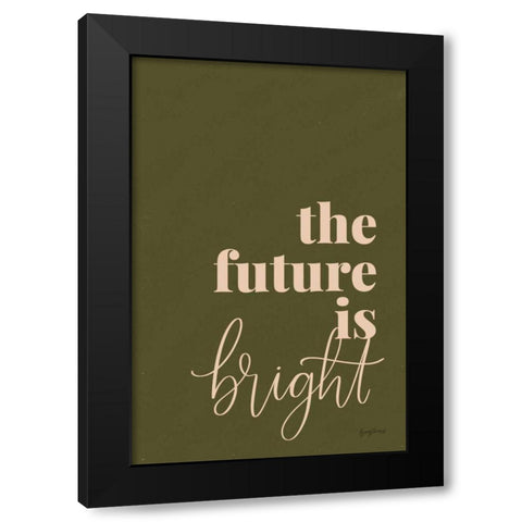 Retro Home IV Black Modern Wood Framed Art Print with Double Matting by Thorns, Becky