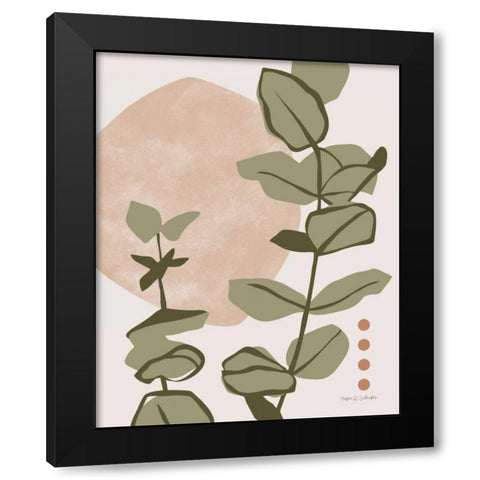 Restore Eucalyptus II Black Modern Wood Framed Art Print by Gallagher, Megan
