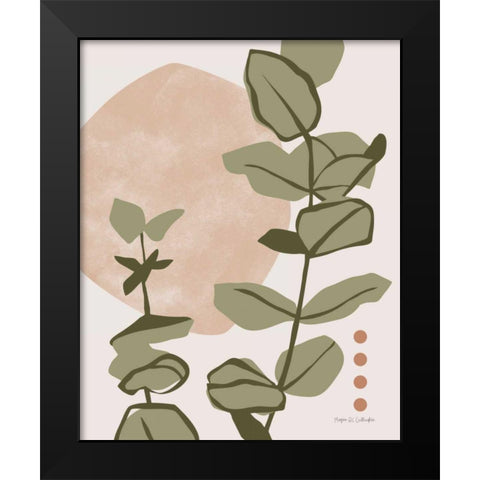 Restore Eucalyptus II Black Modern Wood Framed Art Print by Gallagher, Megan