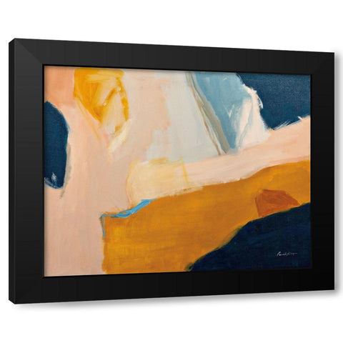 Golden Gate Black Modern Wood Framed Art Print with Double Matting by Munger, Pamela