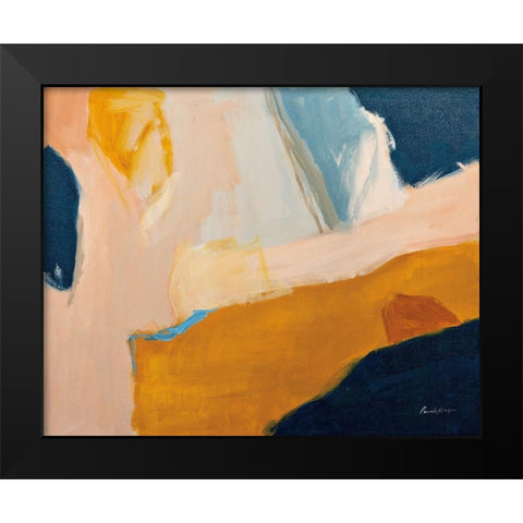 Golden Gate Black Modern Wood Framed Art Print by Munger, Pamela