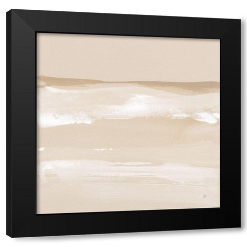 Neutral Slate I Black Modern Wood Framed Art Print with Double Matting by Paschke, Chris
