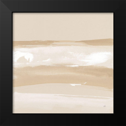 Neutral Slate II Black Modern Wood Framed Art Print by Paschke, Chris