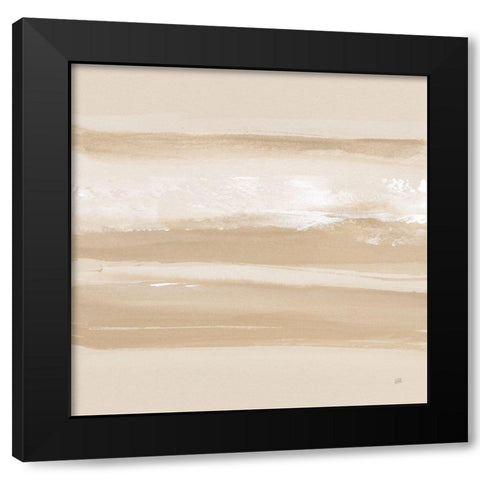 Neutral Slate III Black Modern Wood Framed Art Print by Paschke, Chris