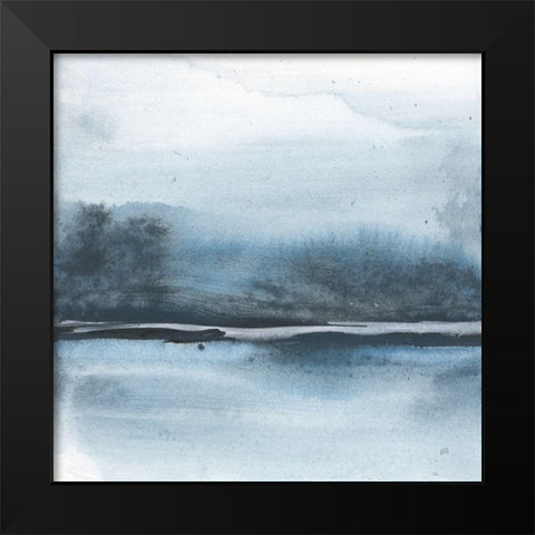 Before Dark II Black Modern Wood Framed Art Print by Paschke, Chris