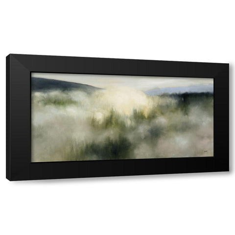 Valley Clouds Black Modern Wood Framed Art Print by Purinton, Julia