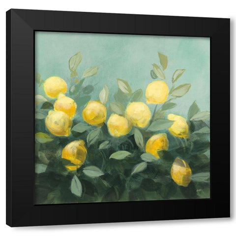 Lemon Grove II Black Modern Wood Framed Art Print by Purinton, Julia