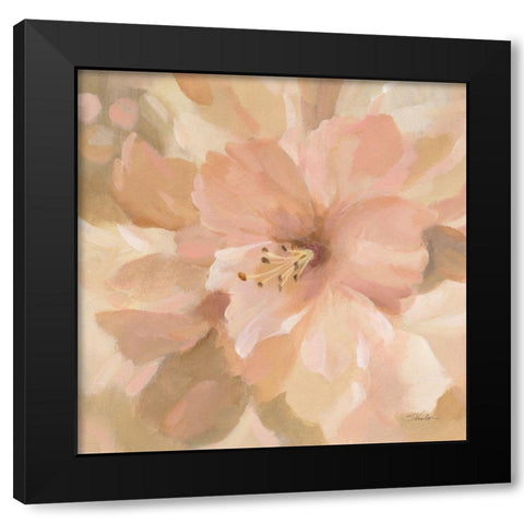 Sweet Boho Flower II Black Modern Wood Framed Art Print by Vassileva, Silvia