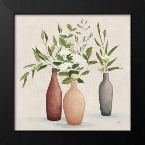 Natural Bouquet I Gray Black Modern Wood Framed Art Print by Purinton, Julia