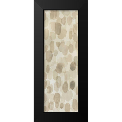Natural Abstract III Black Modern Wood Framed Art Print by Horn, Laura