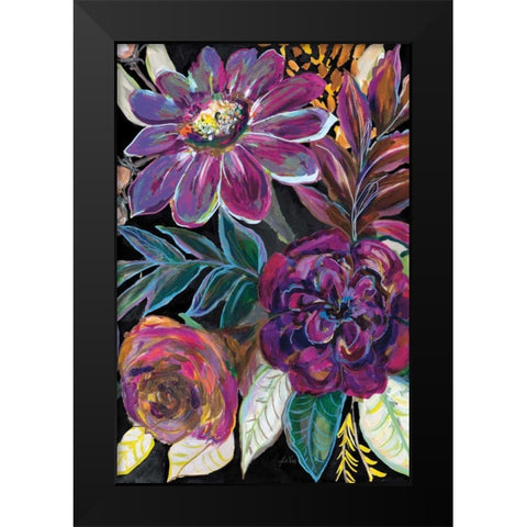 Festive Season I Black Crop II Black Modern Wood Framed Art Print by Vertentes, Jeanette