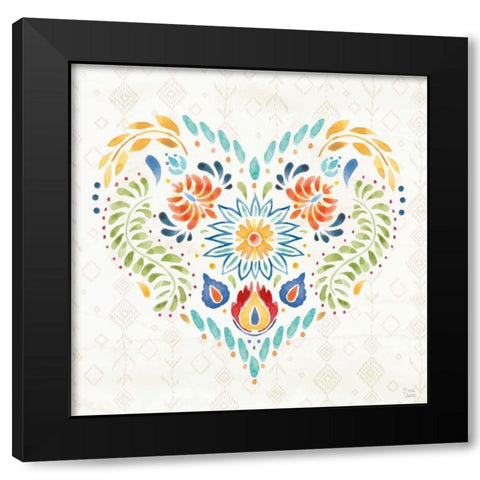 Sweet and Spicy XIV Black Modern Wood Framed Art Print by June, Dina