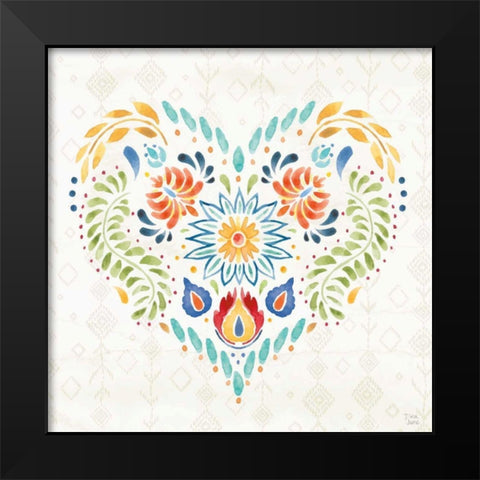 Sweet and Spicy XIV Black Modern Wood Framed Art Print by June, Dina