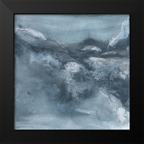Granite II Black Modern Wood Framed Art Print by Paschke, Chris