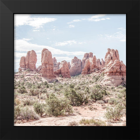 Oasis Day Hike III Crop Black Modern Wood Framed Art Print by Urquhart, Elizabeth