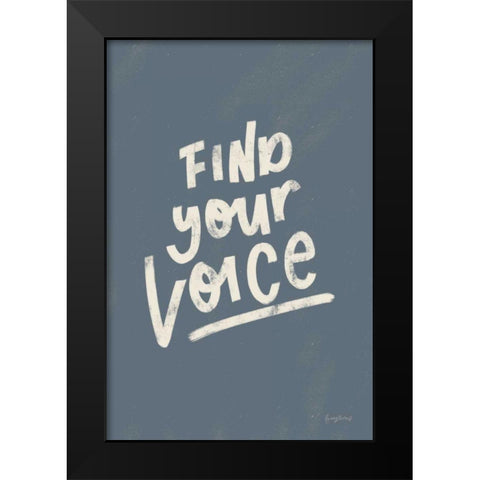 Rise Up I Neutral Black Modern Wood Framed Art Print by Thorns, Becky