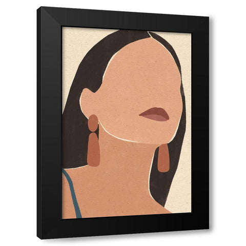 Sun Kissed I Black Modern Wood Framed Art Print by Hershey, Moira