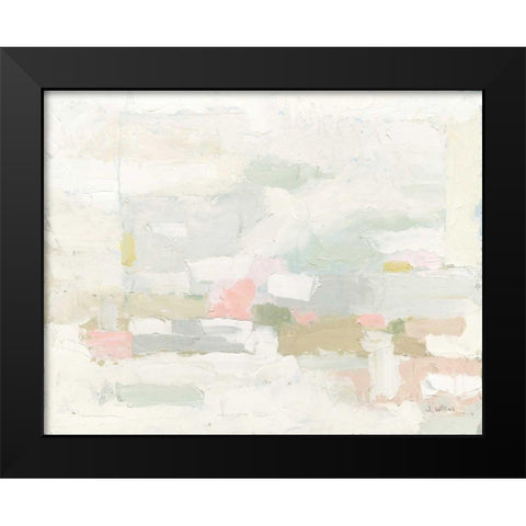 Soft Hues Black Modern Wood Framed Art Print by Wiens, James