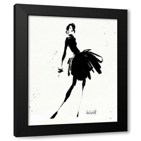 Style Sketches III Black Modern Wood Framed Art Print with Double Matting by Tavoletti, Anne