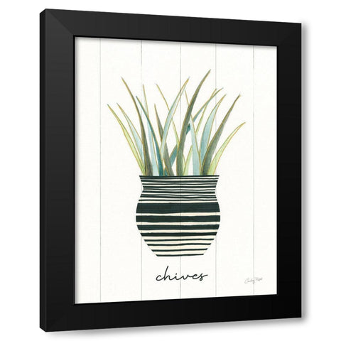 Herb Garden VI Black Modern Wood Framed Art Print by Prahl, Courtney