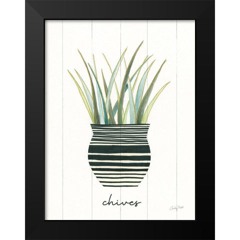 Herb Garden VI Black Modern Wood Framed Art Print by Prahl, Courtney