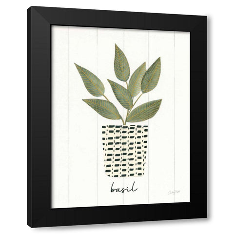 Herb Garden VII Black Modern Wood Framed Art Print by Prahl, Courtney