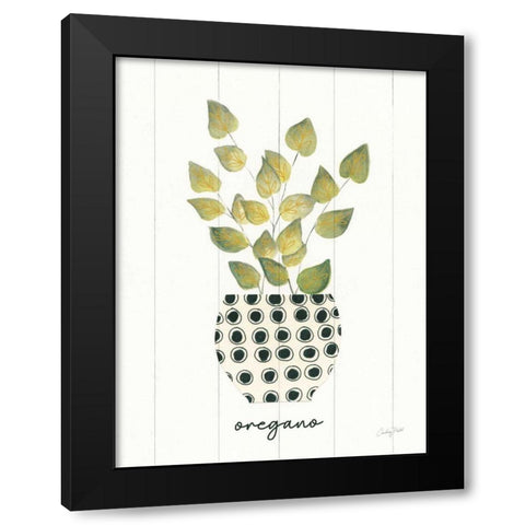 Herb Garden VIII Black Modern Wood Framed Art Print by Prahl, Courtney
