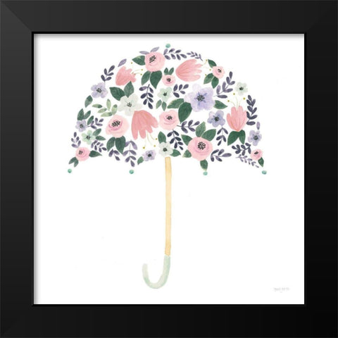 Lets Chase Rainbows XXII Purple Black Modern Wood Framed Art Print by Jackson, Jenaya