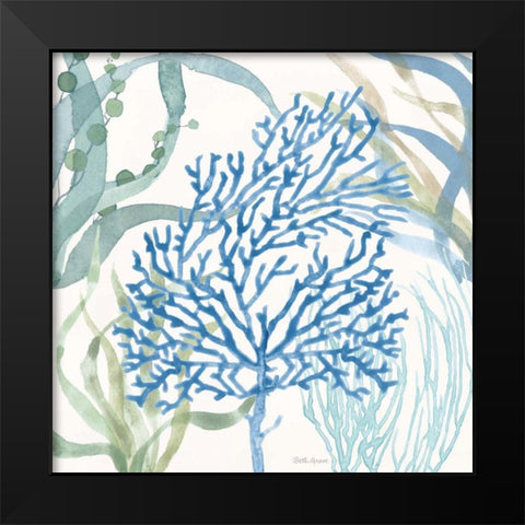 Soft Shores VI Black Modern Wood Framed Art Print by Grove, Beth