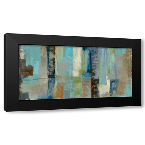 Skylights Black Modern Wood Framed Art Print by Vassileva, Silvia