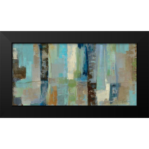 Skylights Black Modern Wood Framed Art Print by Vassileva, Silvia