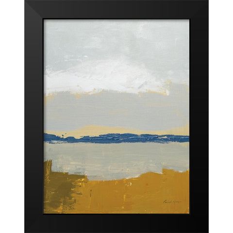 Gold Sands IV Black Modern Wood Framed Art Print by Munger, Pamela