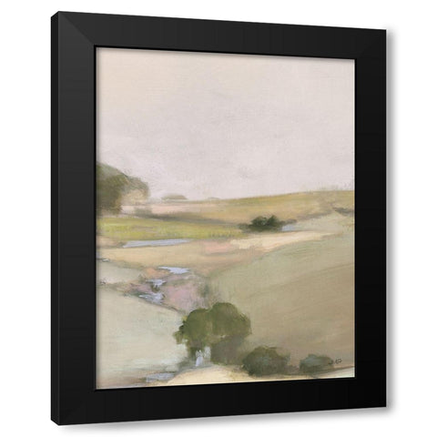 Dream Valley II Neutral Crop II Black Modern Wood Framed Art Print by Purinton, Julia