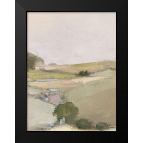 Dream Valley II Neutral Crop II Black Modern Wood Framed Art Print by Purinton, Julia