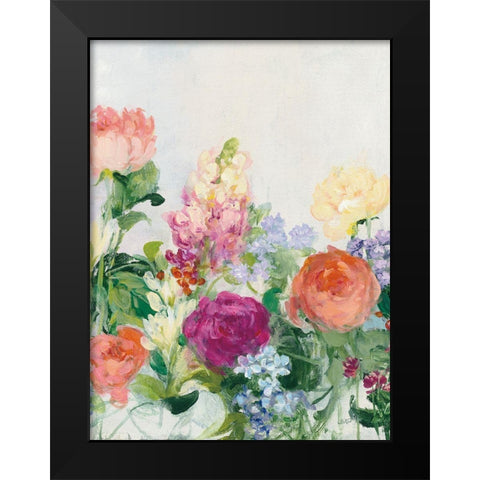 The Cutting Garden III Black Modern Wood Framed Art Print by Purinton, Julia