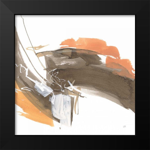 Melody III Black Modern Wood Framed Art Print by Paschke, Chris