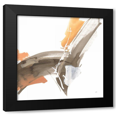 Melody IV Black Modern Wood Framed Art Print by Paschke, Chris