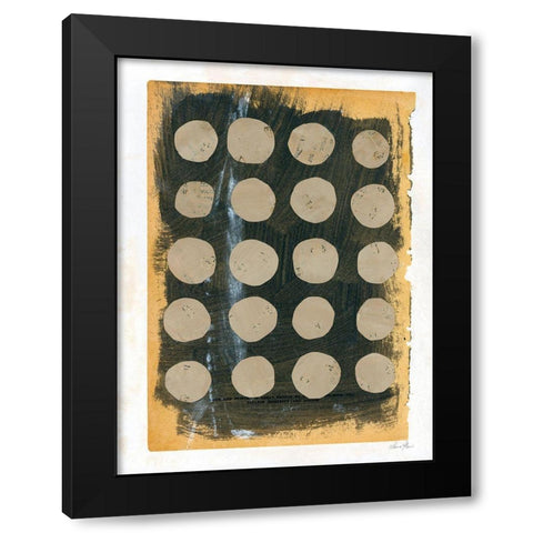 Neutral Collage I Black Modern Wood Framed Art Print by Horn, Laura