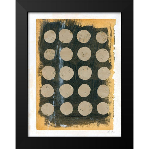 Neutral Collage I Black Modern Wood Framed Art Print by Horn, Laura