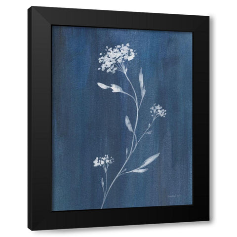 Simple Nature IV Black Modern Wood Framed Art Print with Double Matting by Nai, Danhui