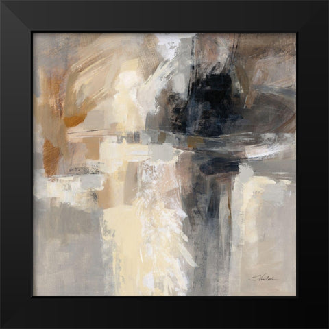 Wings Black Modern Wood Framed Art Print by Vassileva, Silvia